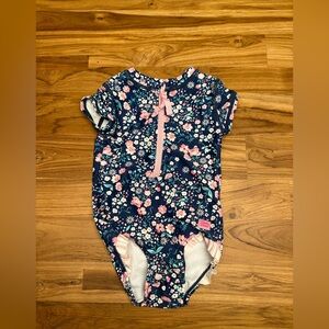 Ruffle Butts Great Condition! Girls Short Sleeve Rash Guard One Piece 2T